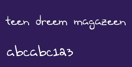 Teen Dreem Magazeen
