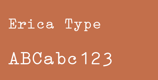 Erica Type