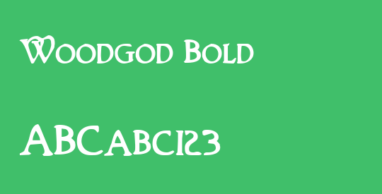 Woodgod Bold