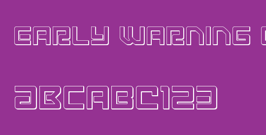 Early Warning Outline
