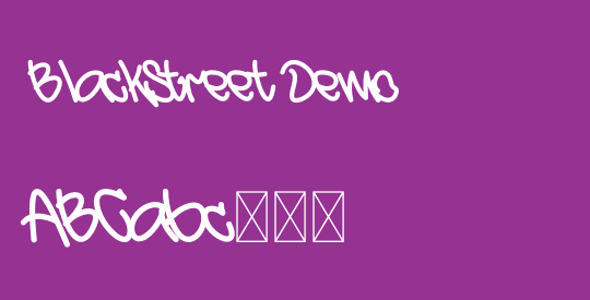 BlackStreet Demo
