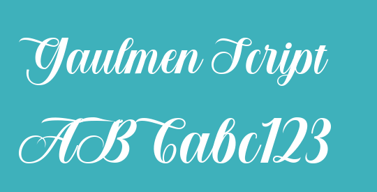 Gaulmen Script