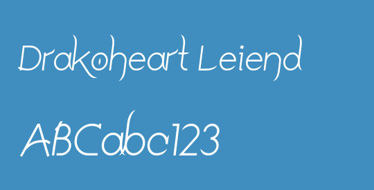 Drakoheart Leiend