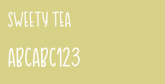 SWEETY TEA
