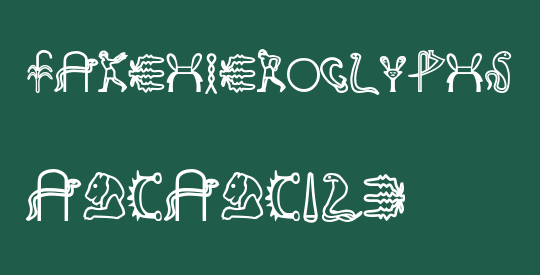 FakeHieroglyphs