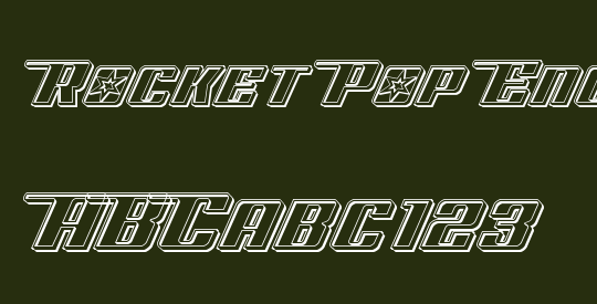 Rocket Pop Engraved