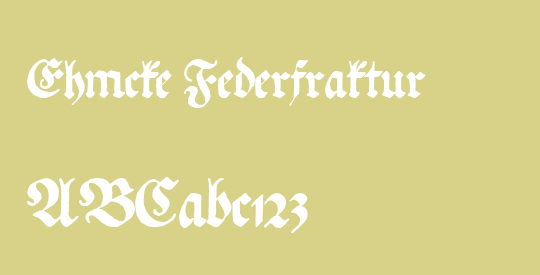 Ehmcke Federfraktur