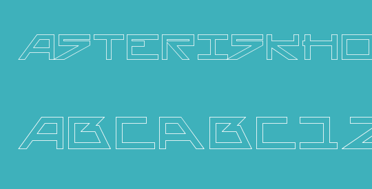 AsteriskHollowBold
