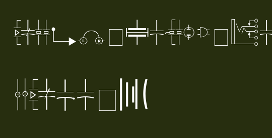 Carr Electronic Dingbats