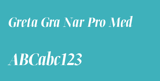 Greta Gra Nar Pro Med