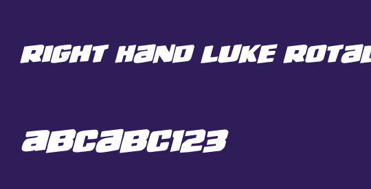 Right Hand Luke Rotalic