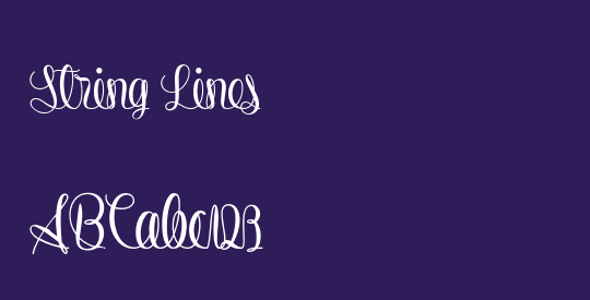 String Lines