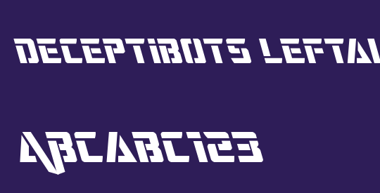 Deceptibots Leftalic