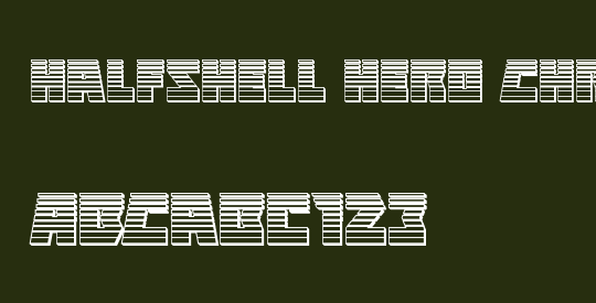 Halfshell Hero Chrome