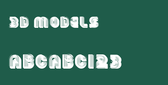 3D Models