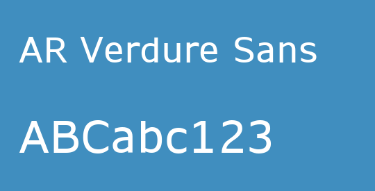 AR Verdure Sans