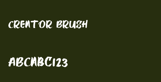 Creator Brush