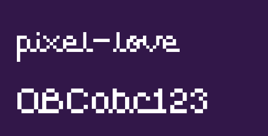 pixel-love