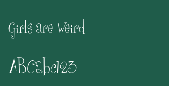 Girls are Weird