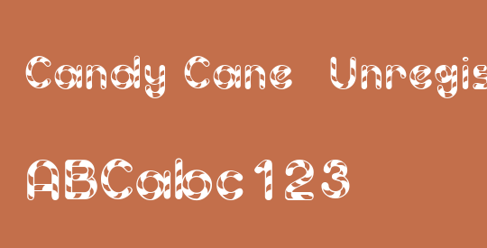Candy Cane (Unregistered)