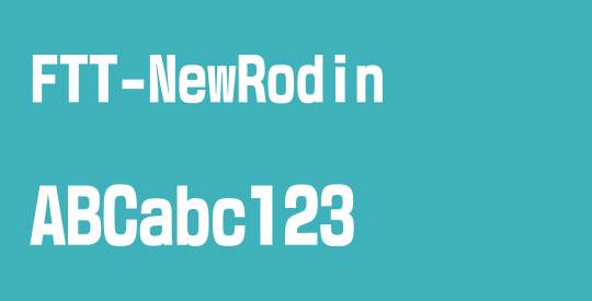 FTT-NewRodin