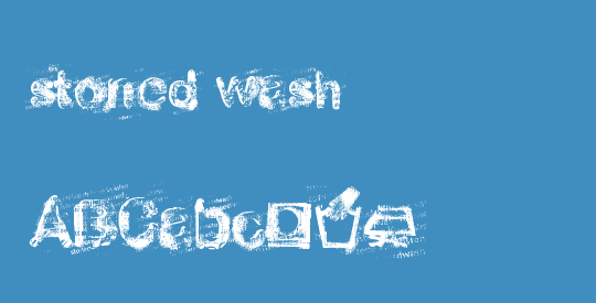 stoned wash