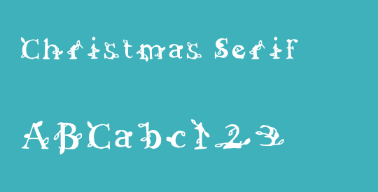 Christmas Serif
