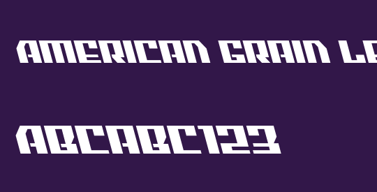 American Grain Leftalic