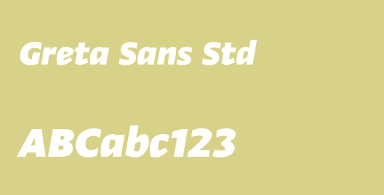 Greta Sans Std