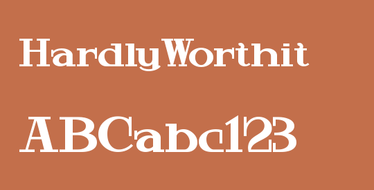 HardlyWorthit