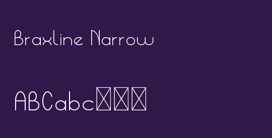 Braxline Narrow