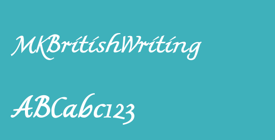 MKBritishWriting