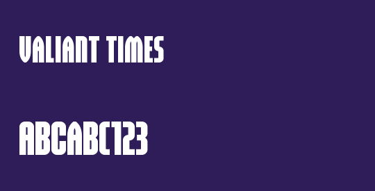 Valiant Times