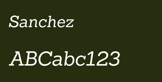 Sanchez 