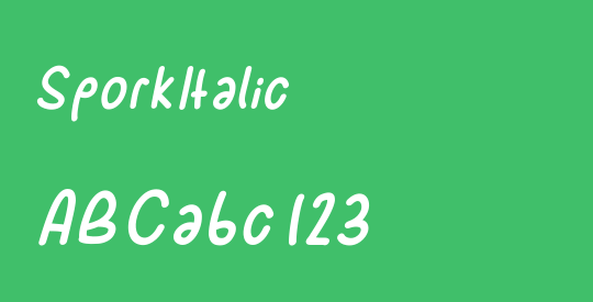 SporkItalic