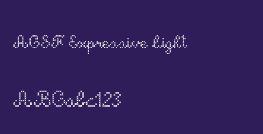 ACSF Expressive light