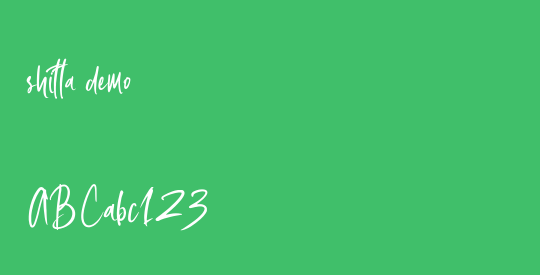 shitta demo