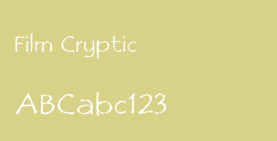 Film Cryptic