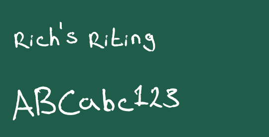 Rich's Riting