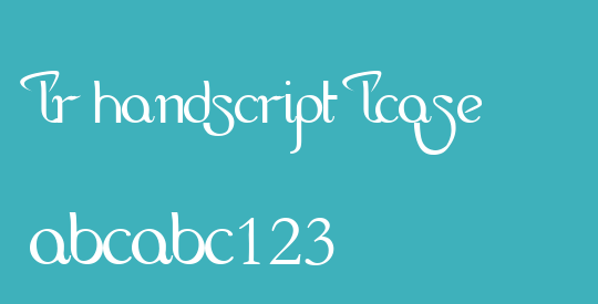 LR HandScript LCase