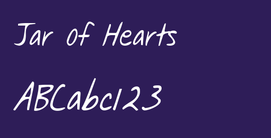 Jar of Hearts