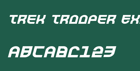Trek Trooper Expanded Italic