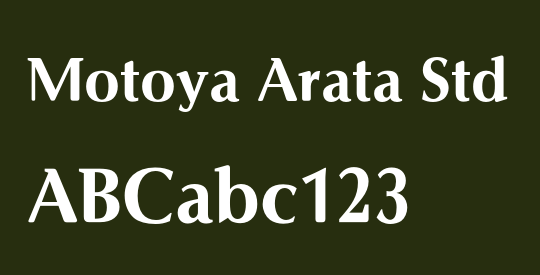 Motoya Arata Std
