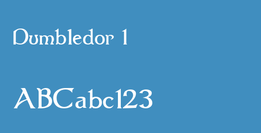 Dumbledor 1