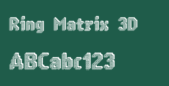 Ring Matrix 3D