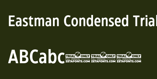 Eastman Condensed Trial