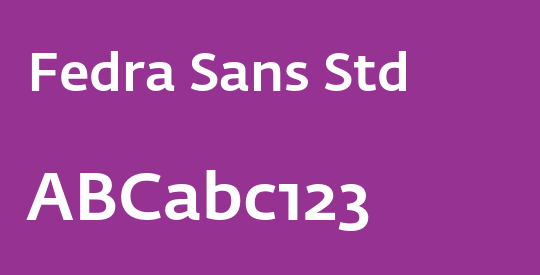 Fedra Sans Std