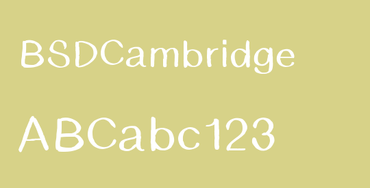 BSDCambridge