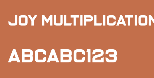 Joy Multiplication