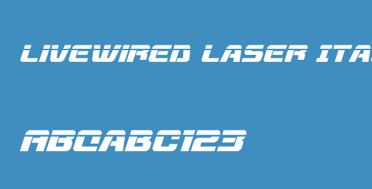 Livewired Laser Italic